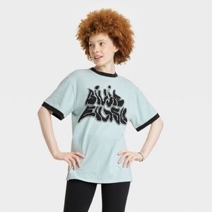 🖤 🎤 NWT Billie Eilish T-shirt teal